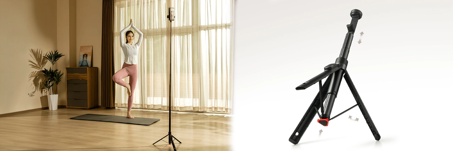 Xiaomi Zoom Floor Selfie Stick Tripod 62